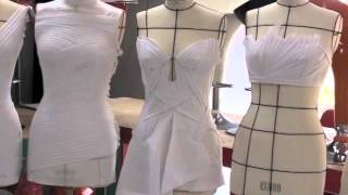 preview picture of video 'ESMOD Dubai Haute Couture and Draping Masterclass'