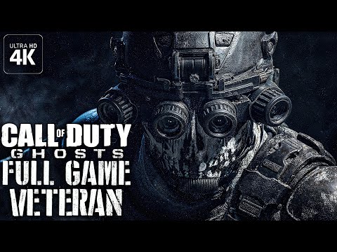 Call of Duty Ghosts｜Veteran Difficulty｜Full Game Playthrough｜No Hud｜4K