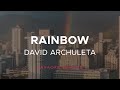 David Archuleta Rainbow Karaoke Version