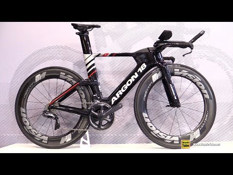 2019 Argon 18 E119 Tri Triathlon Bike - Walkaround - 2018 Eurobike
