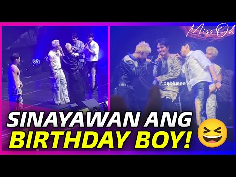 SB19, NILARO MULI ang I WANT YOU, sinayawan si birthday boy Pablo!