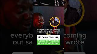 Lil’ Cease Clears Up Rumors On Who Really Wrote “Crush On You”