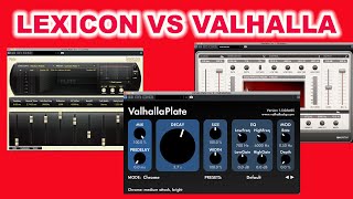 Video thumbnail for Lexicon Native Reverb VS Valhala Plate Room VA Cubase Revelation Vst Plugin 2020 Shootout by Daniel Bijan