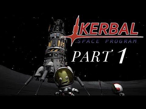 Kerbal Space Program - Escaping The Atmosphere! - Career Mode Part 1 (KSP)