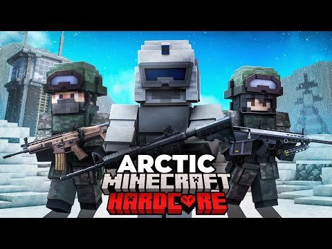 100 Players Simulate ARCTIC WARFARE in Minecraft
