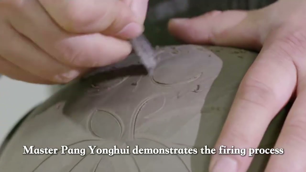 Beauty of Chinese skills_Ding Ware Firing