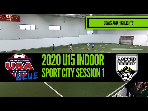 HIGHLIGHTS | 2020 U15 Indoor- USA Premier 06 BS (BLUE) vs Copper Mountain 06 RL- Veo