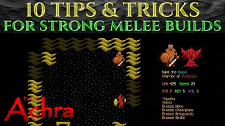 Download lagu 10 TIPS FOR STRONG MELEE BUILDS Path Of Achra Guide Tutorial mp3
