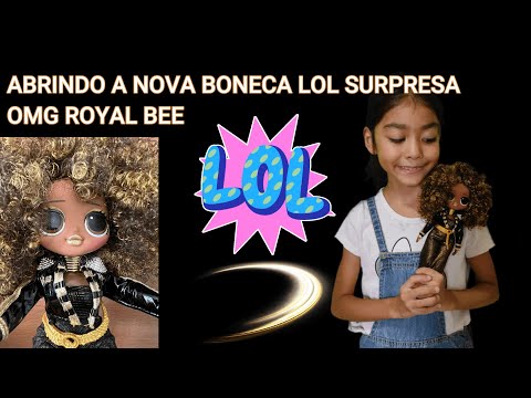 ABRINDO A NOVA BONECA LOL SURPRESA OMG ROYAL BEE IRMÃ MAIS VELHA DA QUEEN BEE RARA! #surpresa #lol