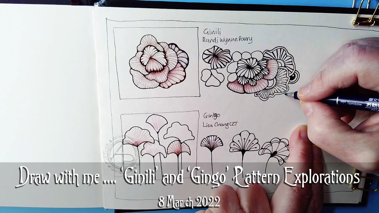 Draw With Me ... Zentangle Tangle Patterns 