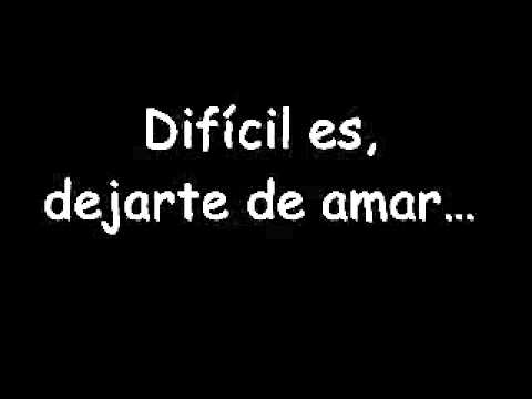 Dificil o facil Letra   Andres Parra