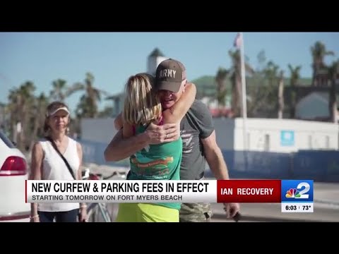 Curfew hours, parking fees in effect for the Town of Fort Myers Beach