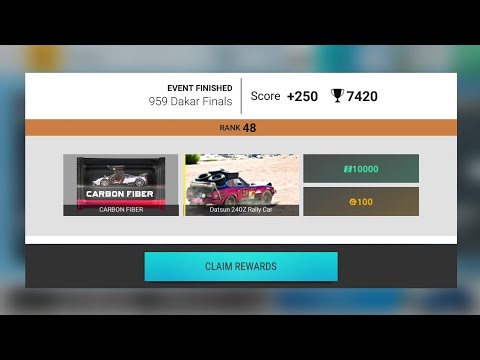 Porsche 959 Dakar Finals Results (Tier 3 Prize + Epic) | Top Drives