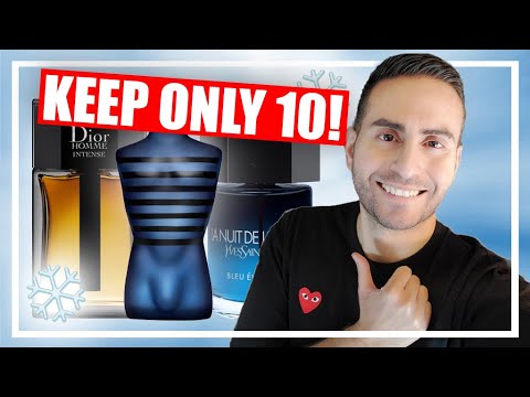 KEEP ONLY 10 DESIGNER FRAGRANCES FOR LIFE! | TOSS THE REST (WINTER 2022 EDITION!)