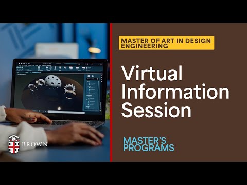 Master of Arts in Design Engineering | Virtual Information Session | November 13, 2025