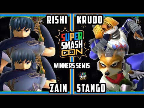 SSC 2022 Winners Semis - Rishi & Zain Vs. Krudo & Stango - Smash Melee Tournament