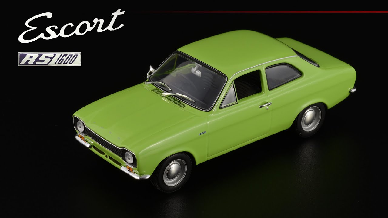 Ford Escort Mk I RS1600 1970 Le Mans Green • Minichamps • Масштабная модель автомобиля 1:43