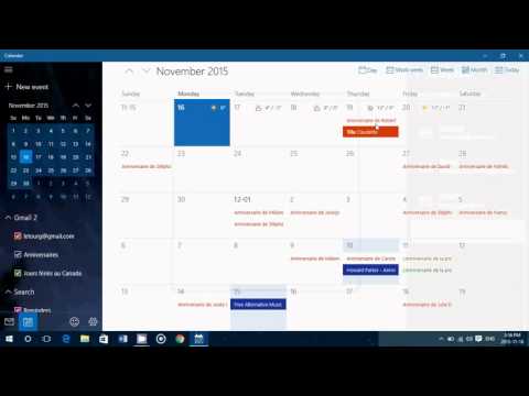 Windowss 10 How to add Google calendar account to your...