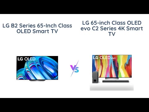 LG B2 vs C2 Series 65-Inch OLED Smart TV Comparison