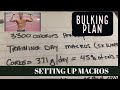 BULKING PLAN 160-170LBS | PUSH PULL LEGS PROGRESSIVE OVERLOAD PROGRAM | HOW TO DETERMINE MACROS