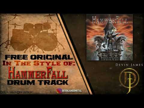 Hammerfall Style Power Metal Drum Track | 150 BPM | Free WAV Download