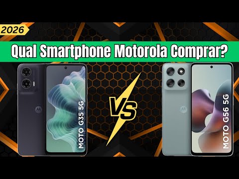 Comparativo Moto G35 x Moto G56 | Diferenças, Vantagens e Qual COMPRAR em 2026