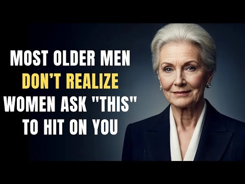 Most older men don’t realize women ask these 5 questions when they’re flirting with you.