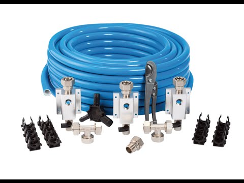Rapid Air Lines Kit Review - 3/4" kit - Shop Layout - Dust Collection