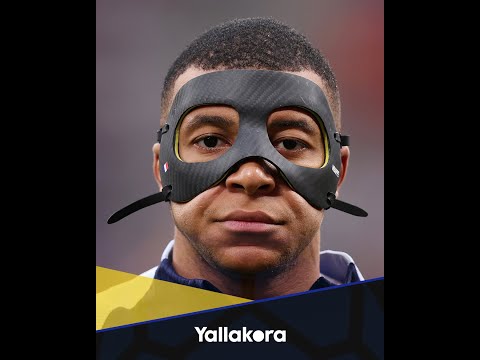 بعد منعه من ارتداء الأول.. قناع مبابي الجديد أصبح جاهزا 🥷 EURO2024