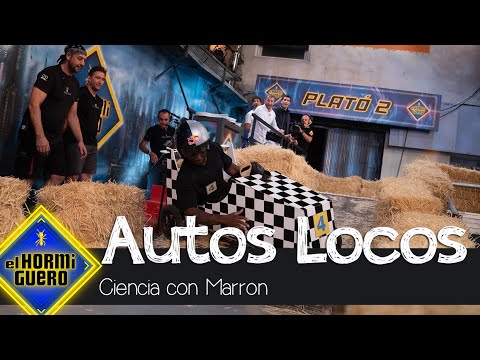 Marron trae una carrera de Autos Locos - El Hormiguero