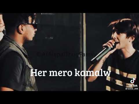 kazi on the rock 🖤thug family 🖤 love it ❤🇳🇵 Nep hop ❤🇳🇵🇳🇵#ANTF