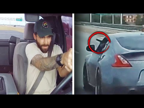 Driver Shoots Through Windshield on Freeway in ‘Self-Defense’