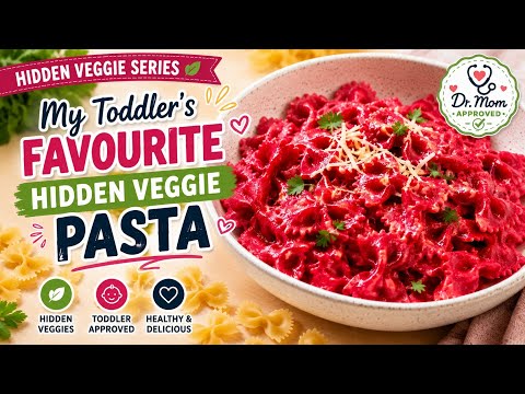 The Hidden Veggie Pasta Every Toddler Loves! 🍝❤️ | My Toddler's Favourite 😍