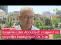 Burgemeester Aboutaleb heeft VERTROUWEN in hopelijk een MOOI FEEST in ROTTERDAM
