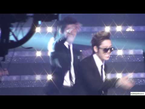 111230 kbs gayo daejun special stage - woohyun fancam