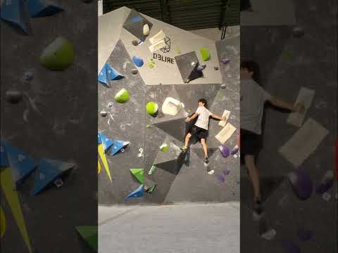 Nice v9 Indoor bouldering