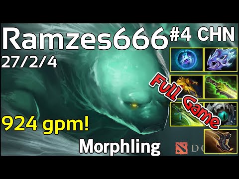 Ramzes666 [VP] Morphling - Dota 2 Full Game