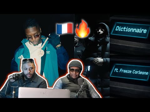 FRENCH RAP REACTION 🇫🇷| NINHO - DICTIONNAIRES FT FREEZE CORLEONE (VISUALIZER)🔥