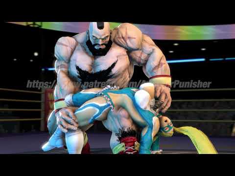 Rainbow Mika vs Zangief #Ryona リョナ (Animation Commission)