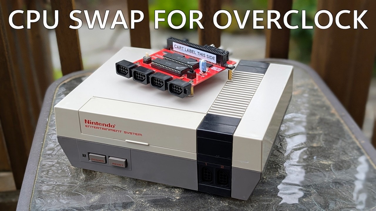 Wait, you can overclock the NES CPU?