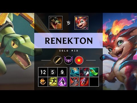 Renekton Mid vs Smolder - VN Master Patch 25.17