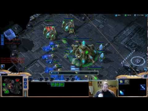 Starcraft 2 - Dark Templar Harass Defense with DesRow