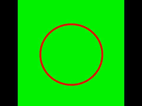 Green Screen Circle