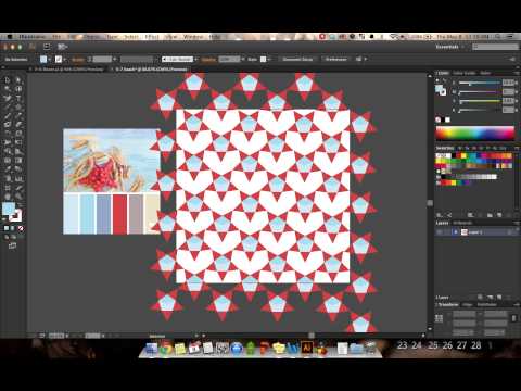 quilt design a day: 5-7 beach scene