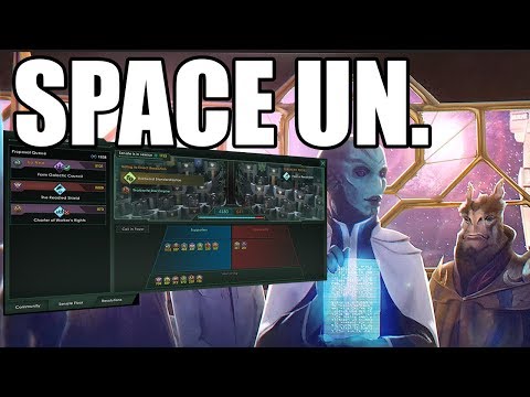 Stellaris - The Galactic Community (It's Mostly a Free Feature)