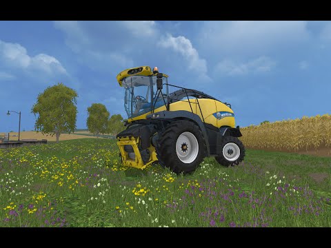 Farming Simulator 15 DLC Reveiw :: New Holland Forage Harvester Pack