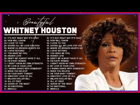 Whitney Houston Greatest Hits Full Album 2023 – Best of Whitney Houston Hits 2023