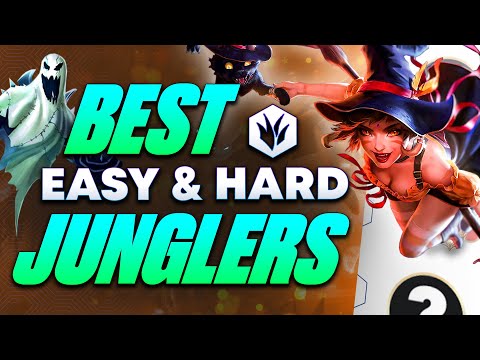 Top 5 EASIEST and HARDEST Junglers To CARRY In Every Rank!