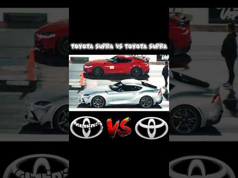 TOYOTA SUPRA VS TOYOTA SUPRA Race | Wait for end🔥😈😎💀#shorts