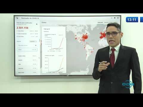 O DIA NEWS 21 04 20  Rastreador do COVID 19 ateÌ 13h11m
